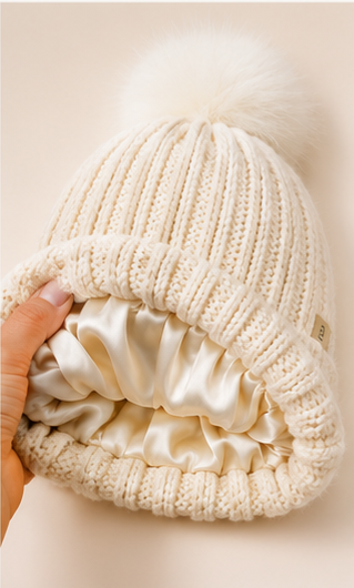 Puruvera Silk-Lined Beanie