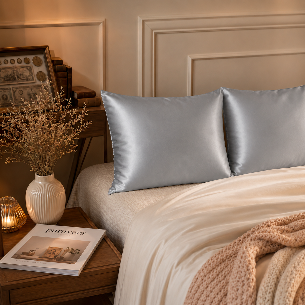 100% Pure Mulberry Silk Pillowcase