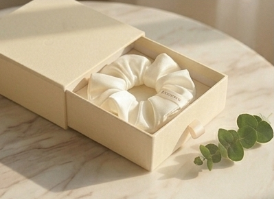 Puruvera Pure Silk Scrunchie
