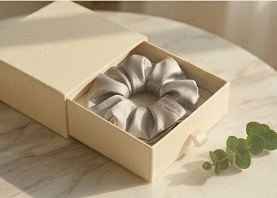 Puruvera Pure Silk Scrunchie