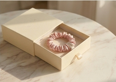 Puruvera Pure Silk Scrunchie