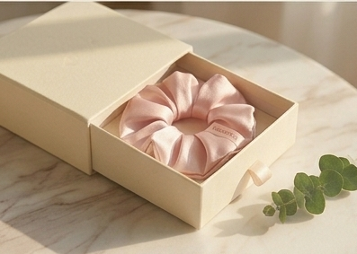 Puruvera Pure Silk Scrunchie