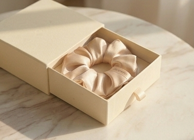 Puruvera Pure Silk Scrunchie