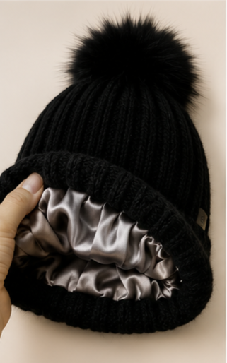 Puruvera Silk-Lined Beanie