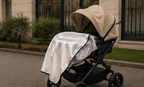 Puruvera 100% Pure Mulberry Silk Baby Blanket | 25 Momme, Double-Sided (120x70 cm)