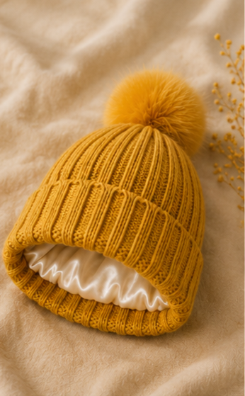 Puruvera Silk-Lined Beanie