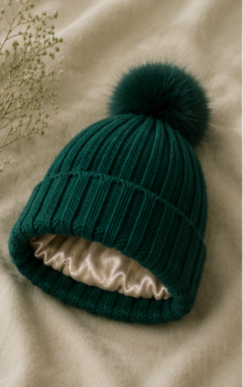 Puruvera Silk-Lined Beanie